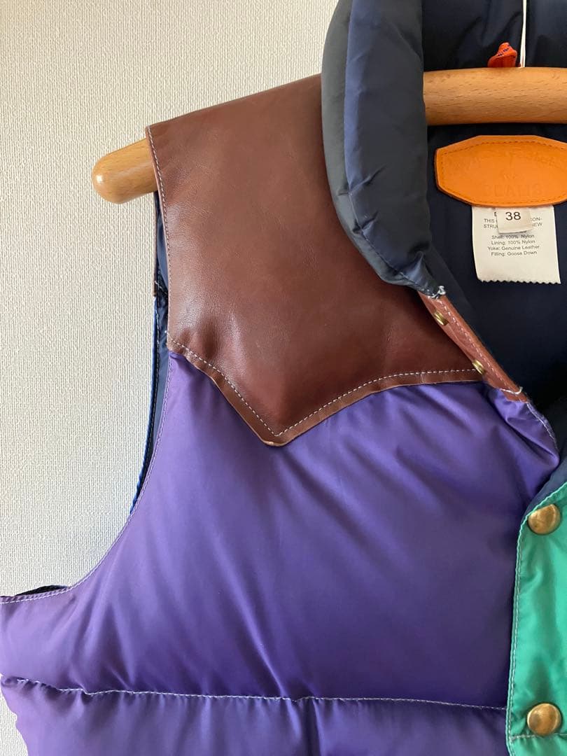 ロッキーマウンテン　ビームス別注ダウンベスト38サイズ