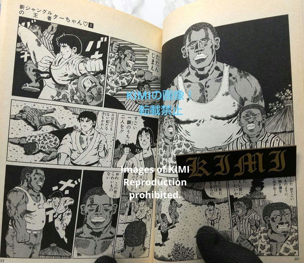 希少 初版 新ジャングルの王者ターちゃん 1 コミック 本 1991 徳弘 正也