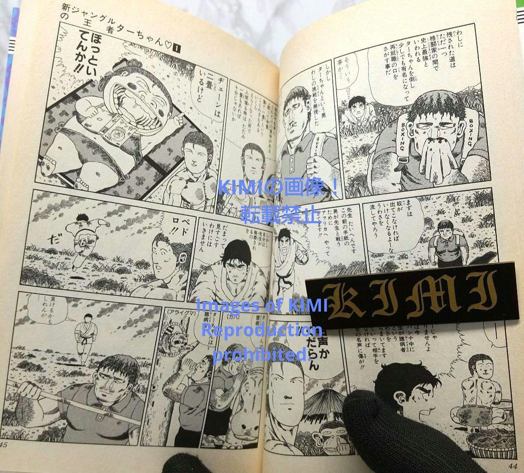 希少 初版 新ジャングルの王者ターちゃん 1 コミック 本 1991 徳弘 正也