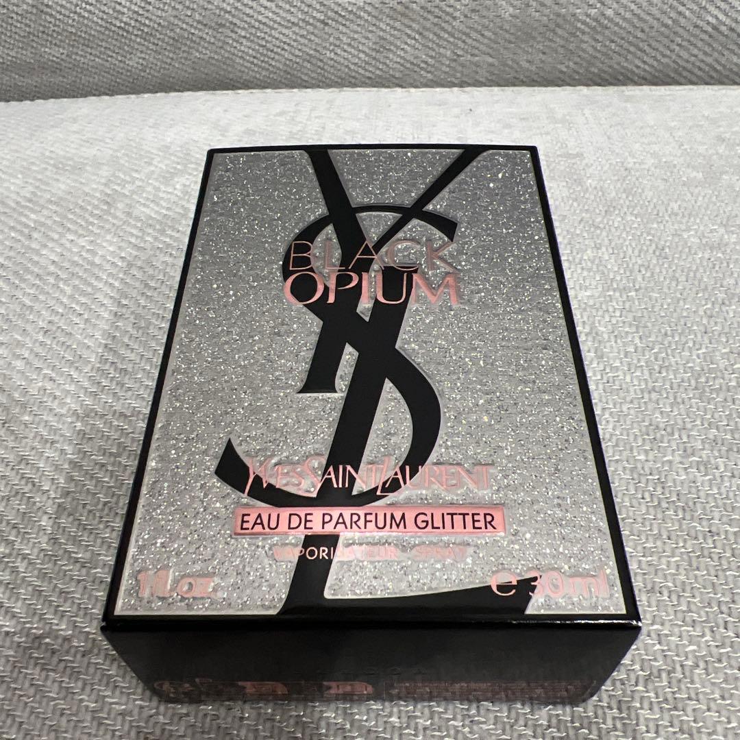 新品未使用 YSL ブラック OP オーデパルファム グリッター 30ml