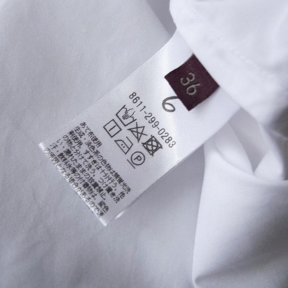 美品 ROKU ロク 2万 ドレスシャツ ブラウス B&Y ユナイテッドアローズ