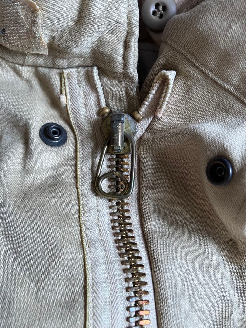 80's ベージュ カーキ M65フィールドジャケット アメリカ製 廃盤 S-R