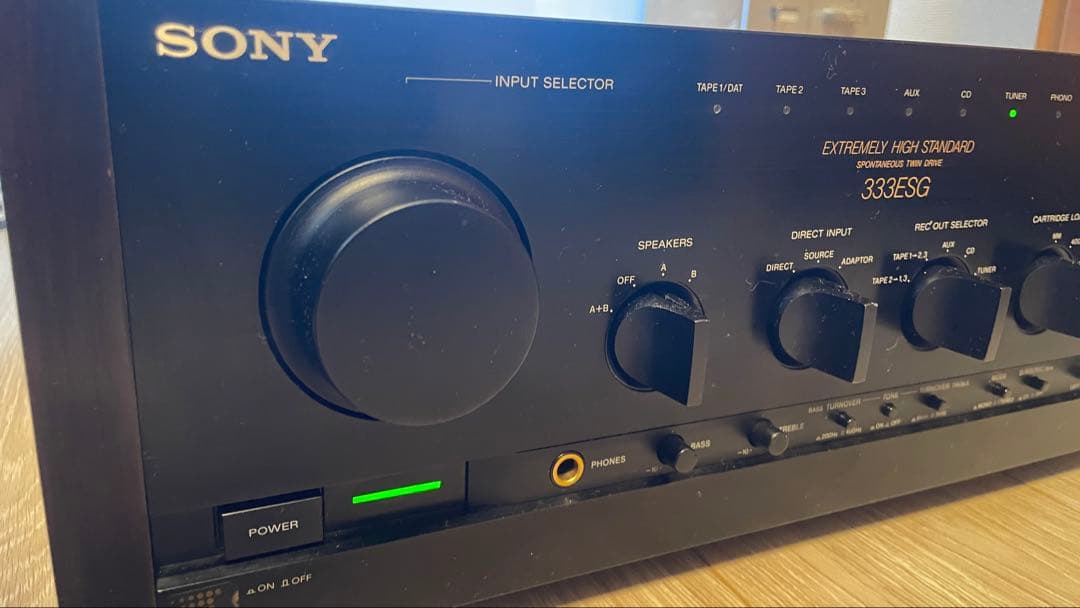 【動作品】Sony TA F-333ESGプリメインアンプ