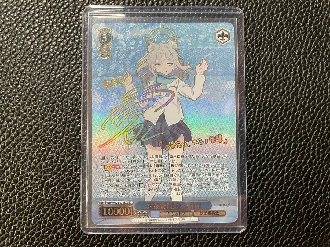 ヴァイス　ブルアカ　対策委員会　シロコ　sec