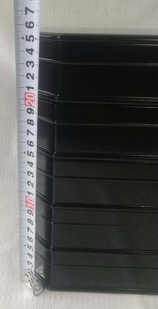 茶道具『真塗 縁高 5段＋蓋』塗師 北村葵春 弁当箱 菓子器 共箱 7229