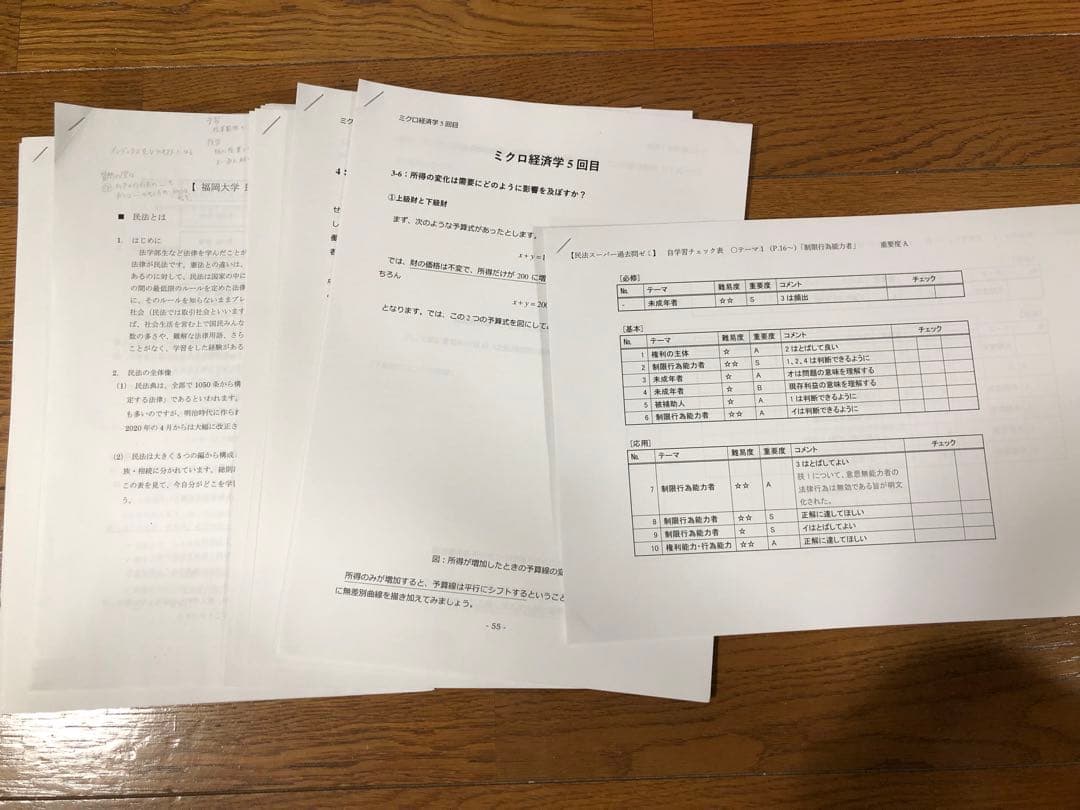 【バラ売り可】公務員試験 参考書セット(麻生公務員専門学校)