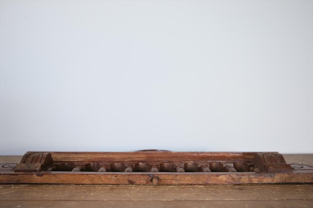 フランスアンティーク木製パーツ/壁飾りウォールアート/彫刻オブジェ(90-141