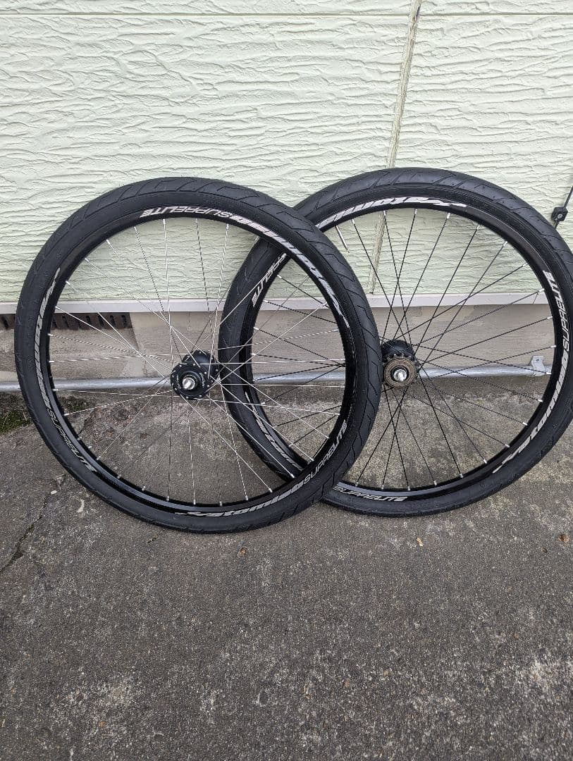 fgfs 26インチ　F R ホイールセット　タイヤ付き