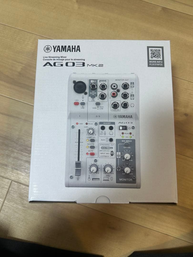 DTM・DAW YAMAHA AG03 MK2 white