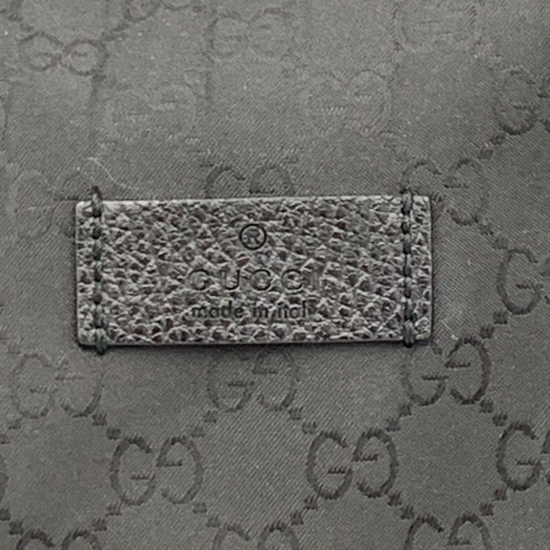 美品 希少 グッチ 大容量 ボストンバッグ 2way 旅行 GG柄 シェリー 黒