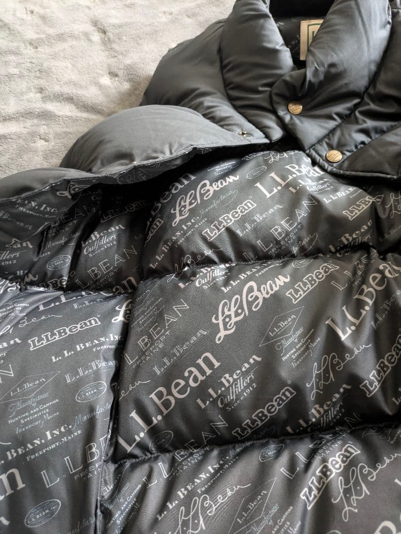 L.L.Bean ブラック ダウンベスト WM/MS
