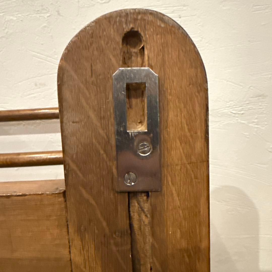 年末年始saleヴィンテージ　木製ウォールハンガー　壁掛け　ハンガーラック