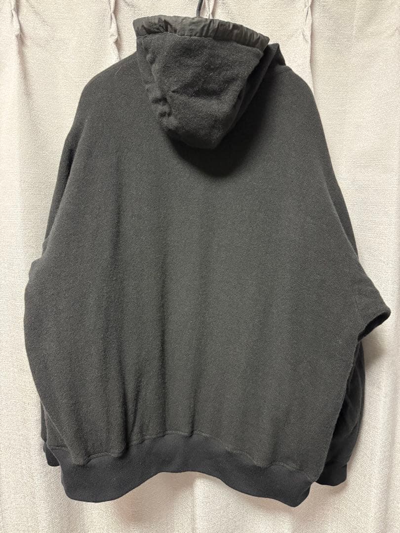 白*子様 25aw comoli コットンナイロン ジップパーカ