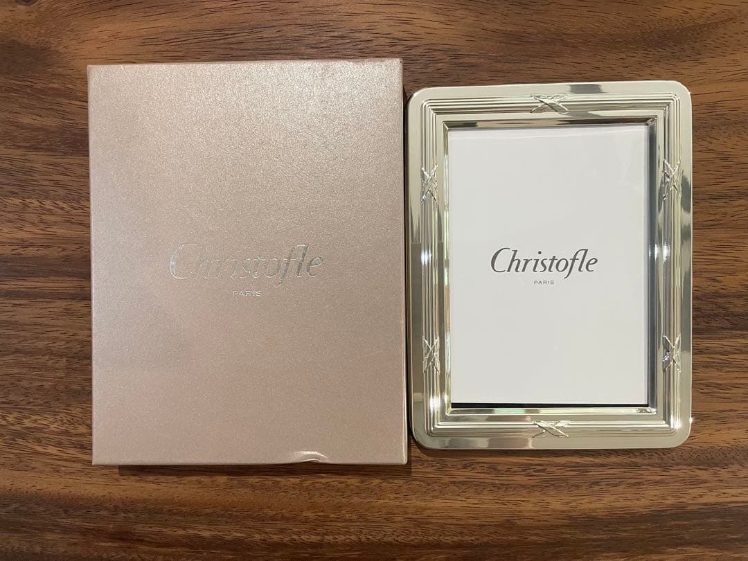 【未使用】Christofle シルバー フォトフレーム Ｌ判