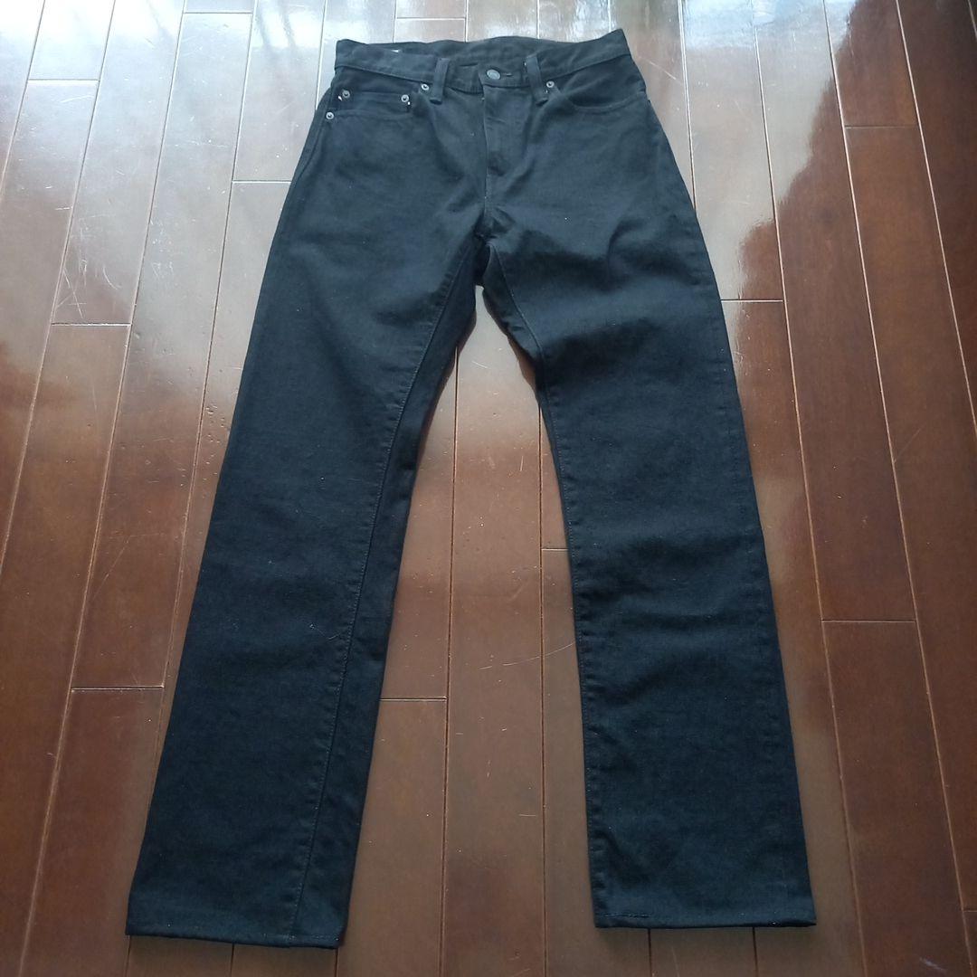 桃太郎ジーンズ MOMOTARO ブラックデニム W30