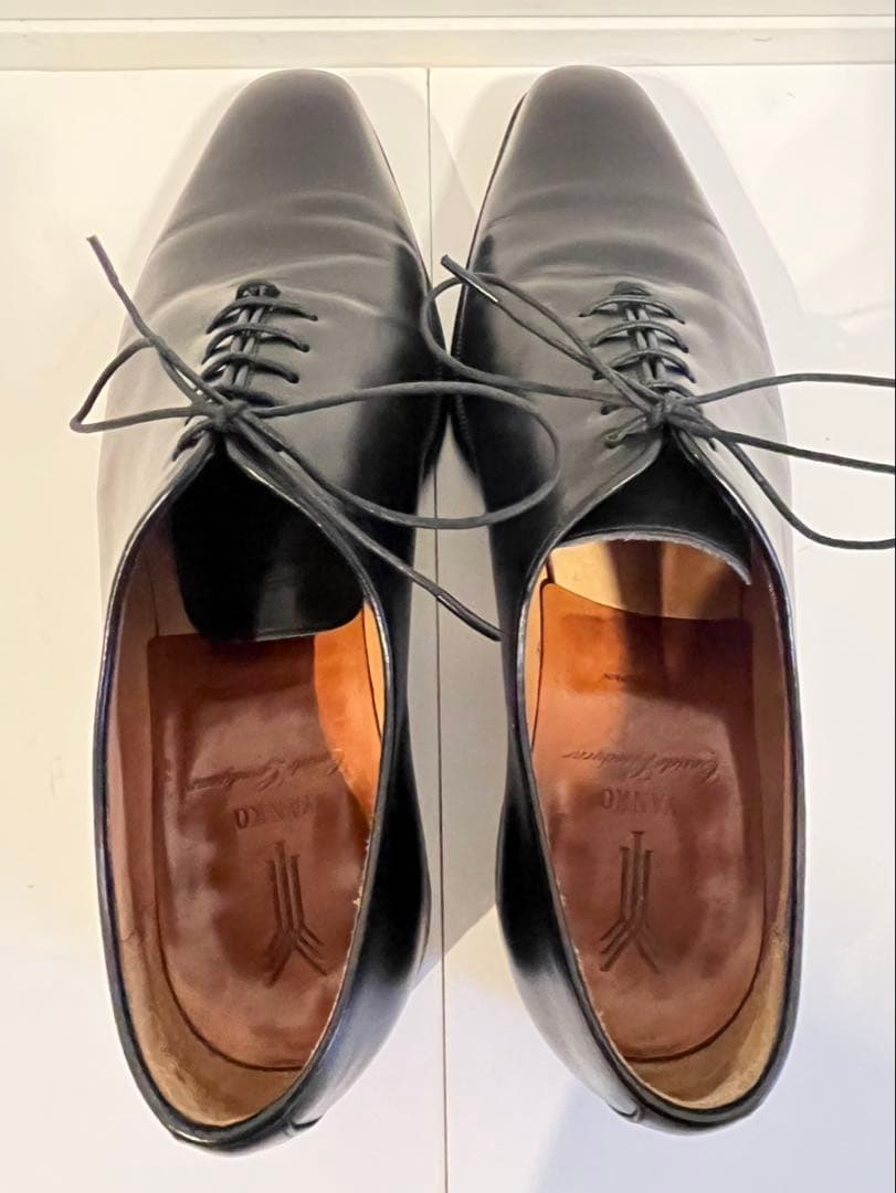 【ジョージ様】YANKO プレートゥ　ブラック　美品　シューキーパーセット