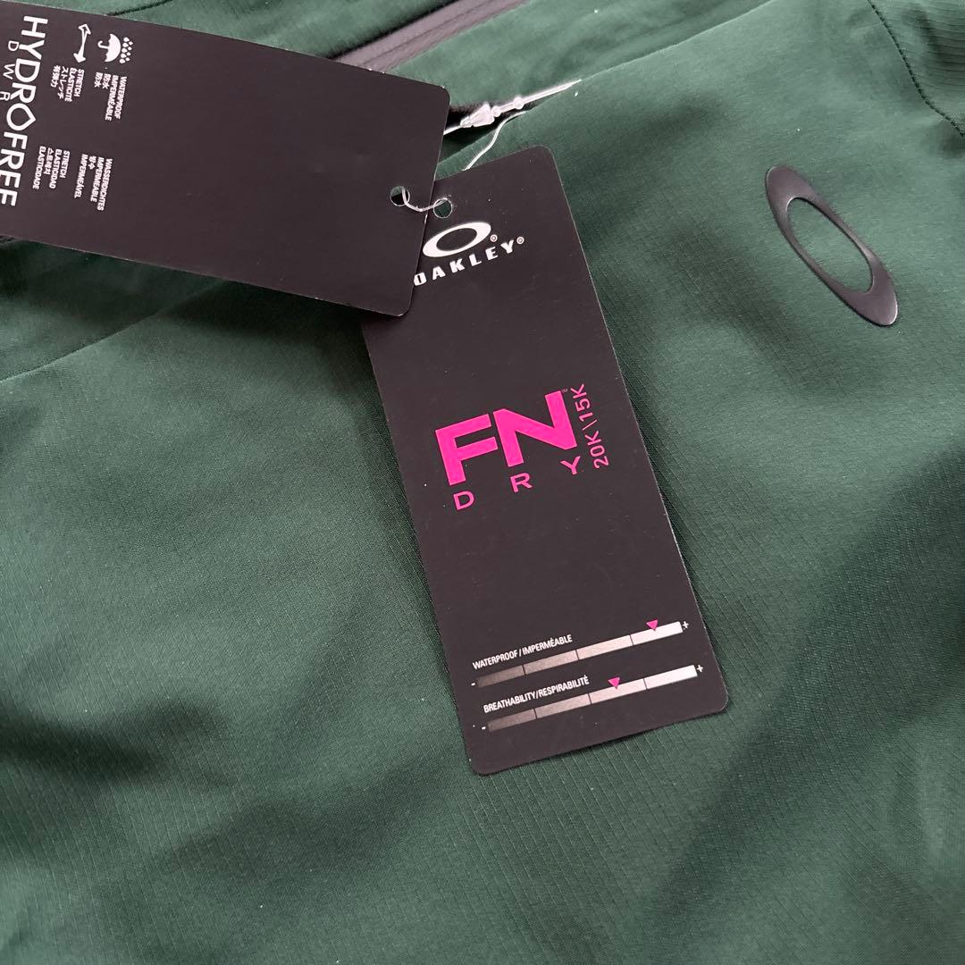 新品　オークリー　ウィメンズ　スノーボード　スキー　ジャケット　グリーン　S