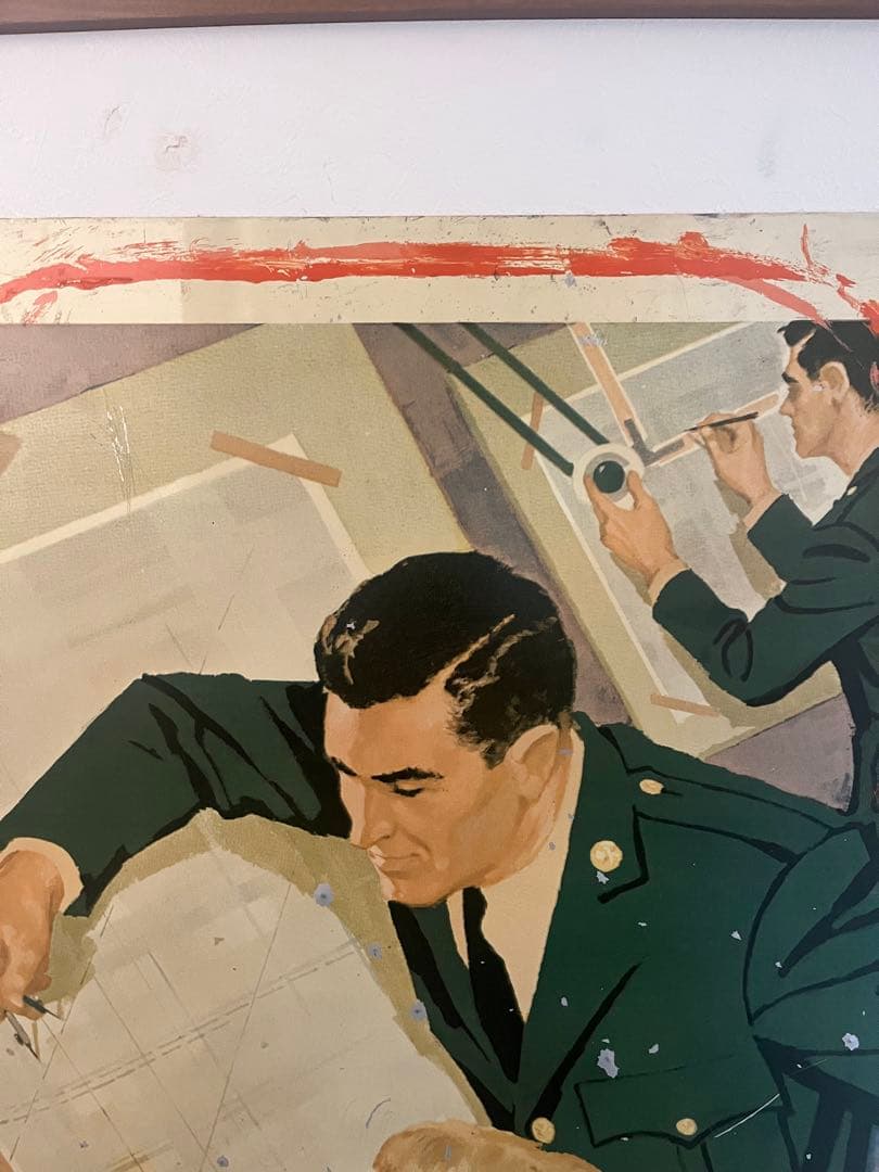 P*e様 ヴィンテージ アメリカ US ARMY 看板　アンティーク 雑貨 レア