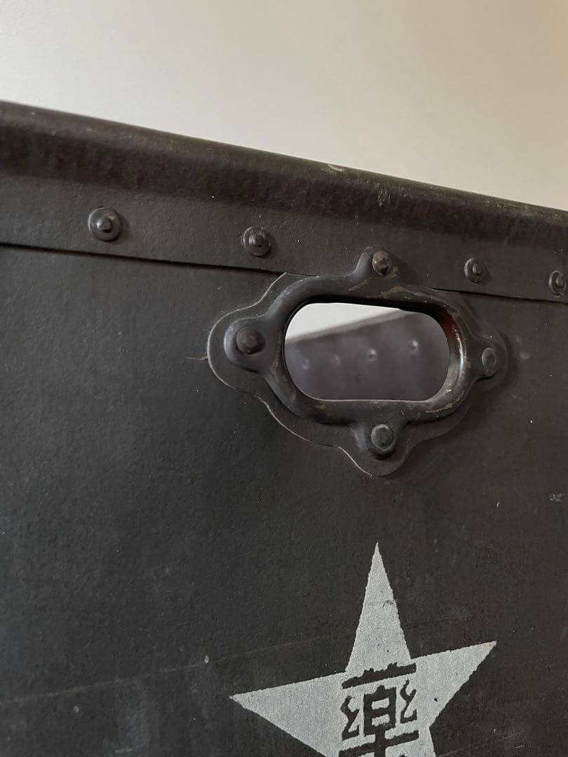 昭和レトロ　ボテ箱　通箱　自転車・バイク アンティーク　ビンテージ　収納箱