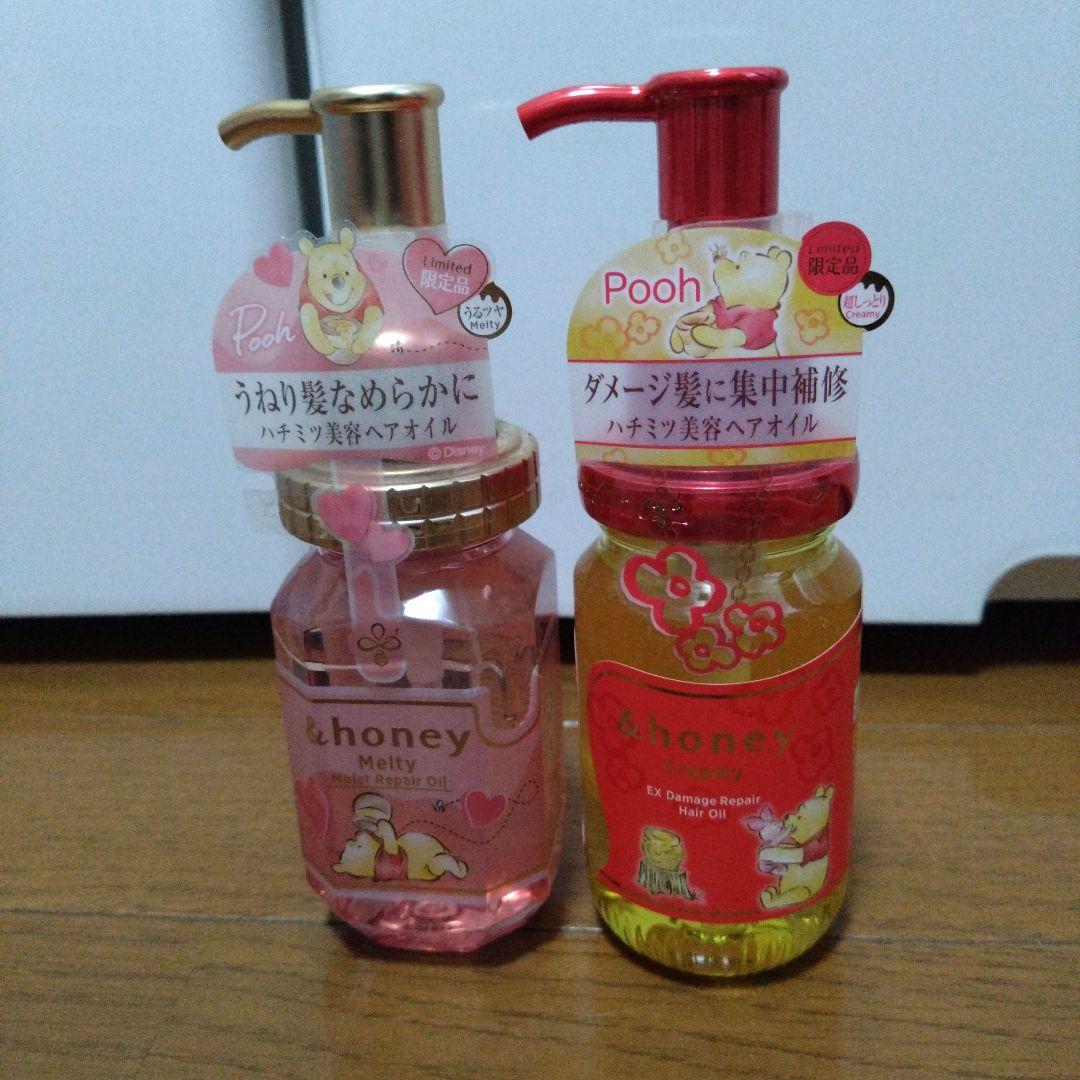&honey シャンプー、ヘアオイルセット 限定ディズニーキャラクターまとめ売り