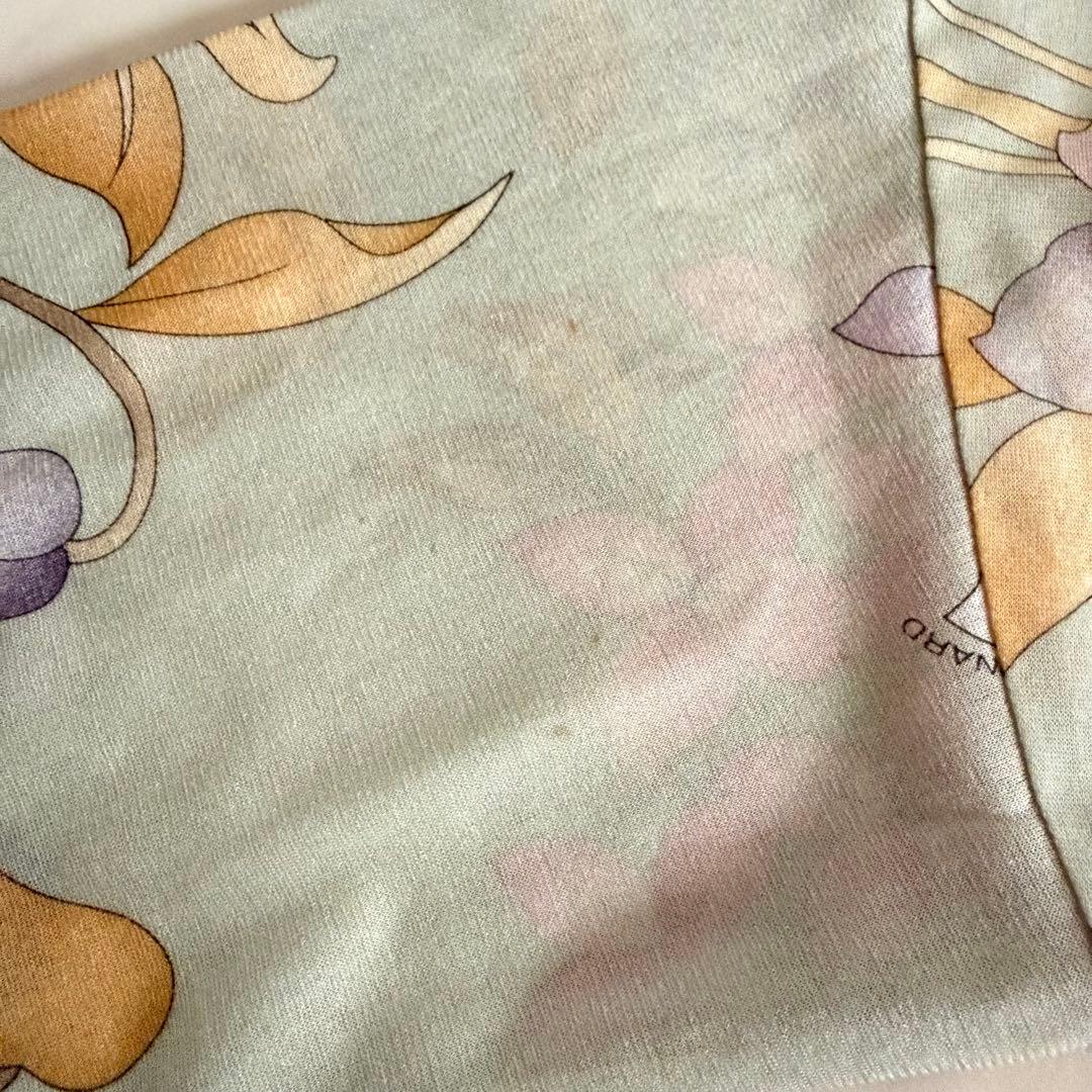 レオナール★最高級カンカン チュニック トップス 花柄 リボン XL相当