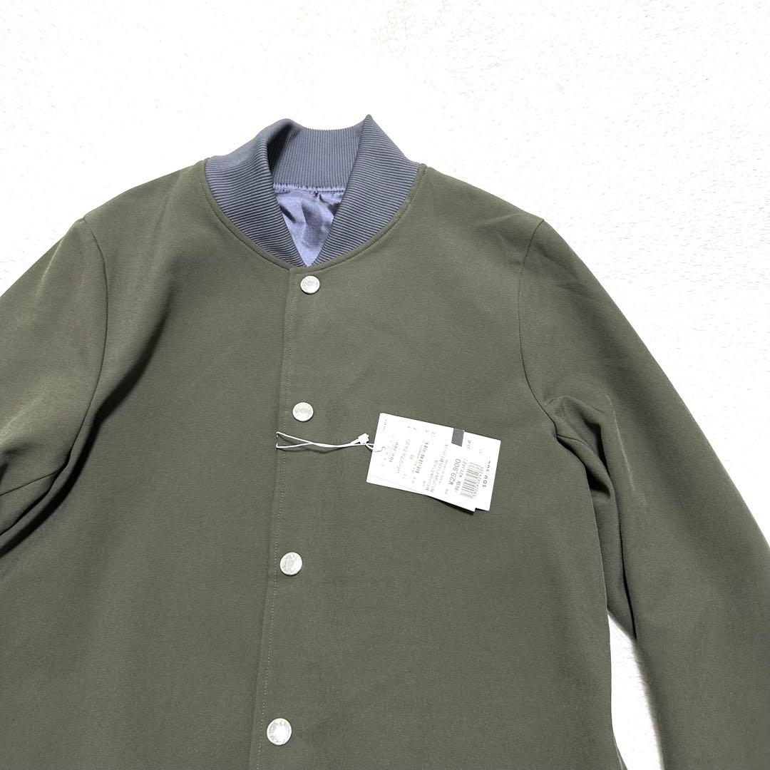 未使用　sou・sou リバーシブルブルゾン　和柄　総柄　和柄　日本製　写し