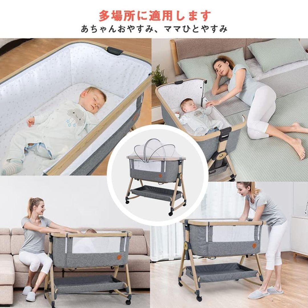 【美品！】HZDMJ ベビーベッド