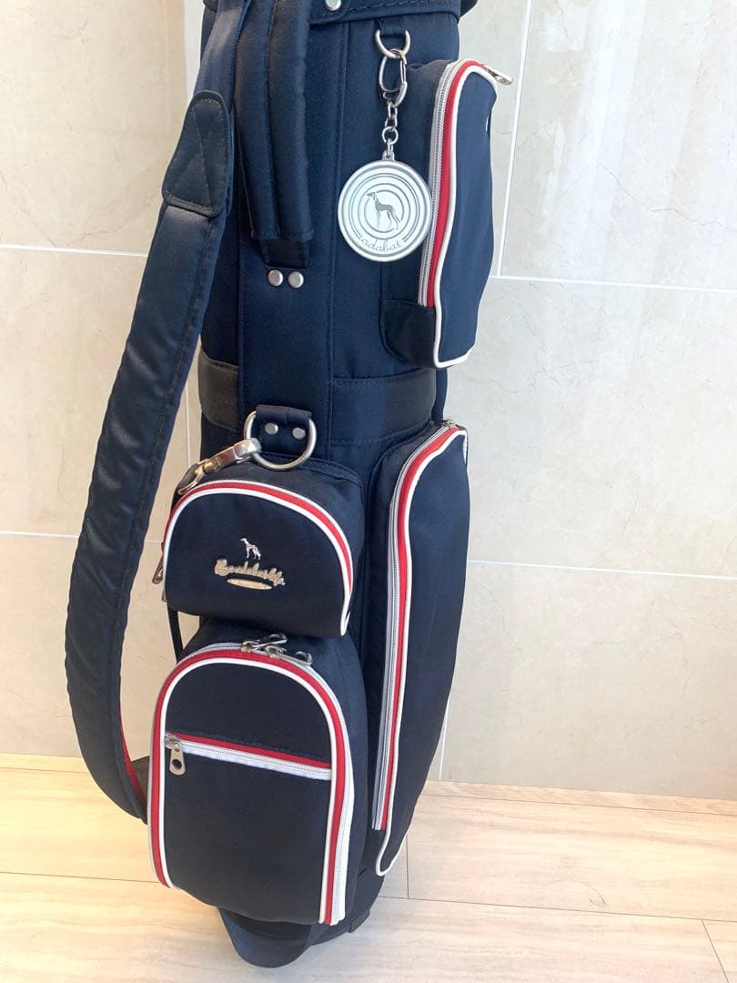 【MAKI... 様限定】adabat キャディバッグ ネイビー