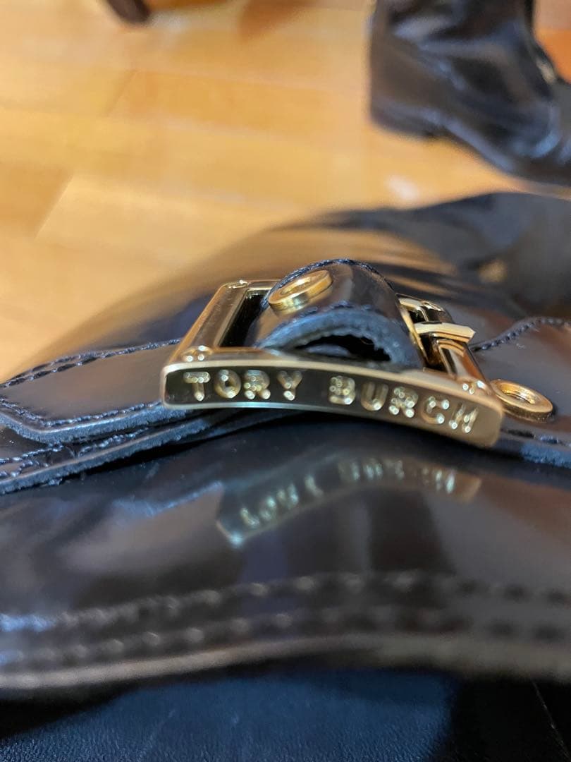 Tory Burch ブーツチョコレートブラウン23.5