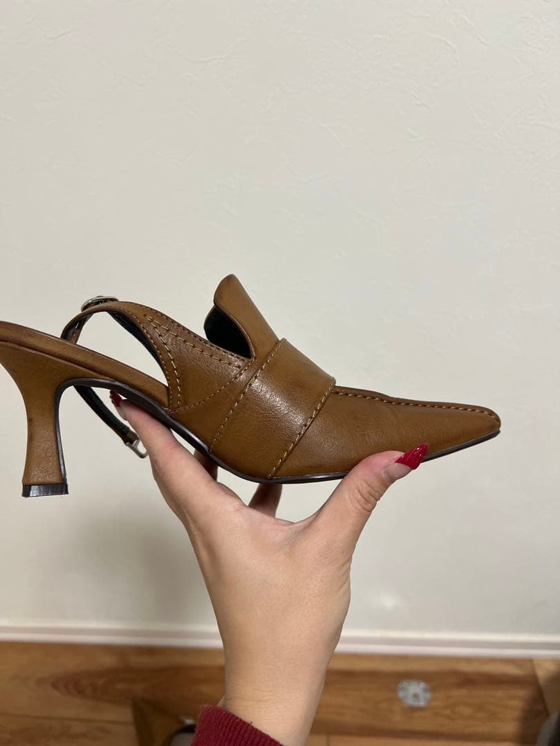 moussy BELTED ミュール