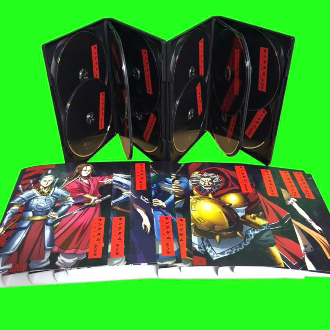 ケース付　キングダム 合従軍編 3シリーズ(3期)　DVD 全12巻 全巻セット