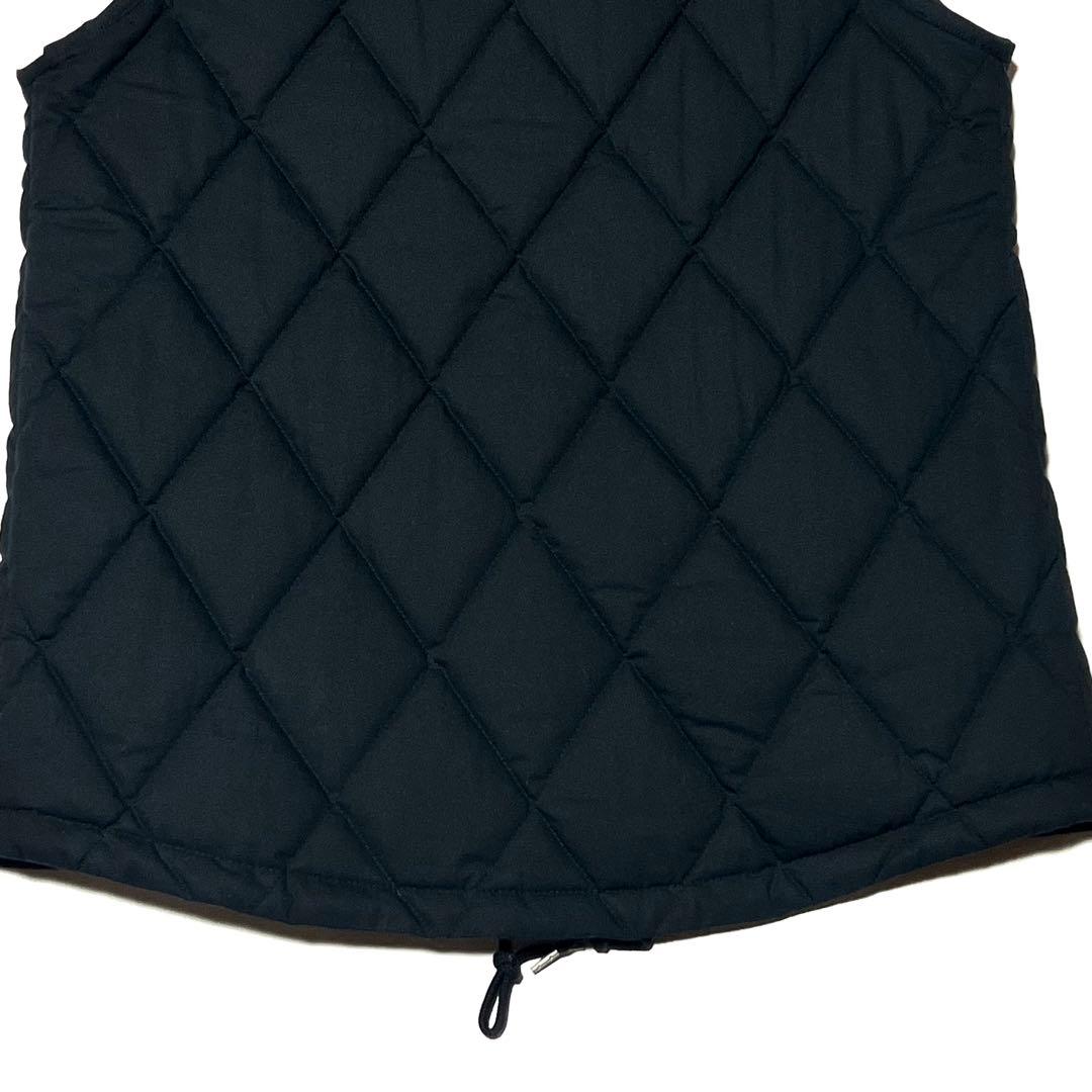 WESTRIDE VEST ウエストライド キルティングベスト ブラック