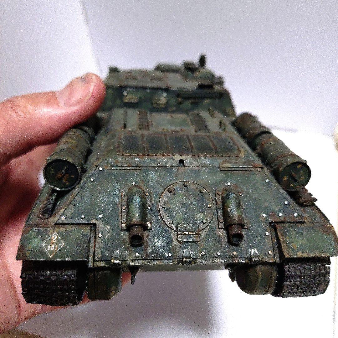 〚塗装済み完成品〛タミヤ　1/35　ソビエトタンク　 SU85駆逐戦車