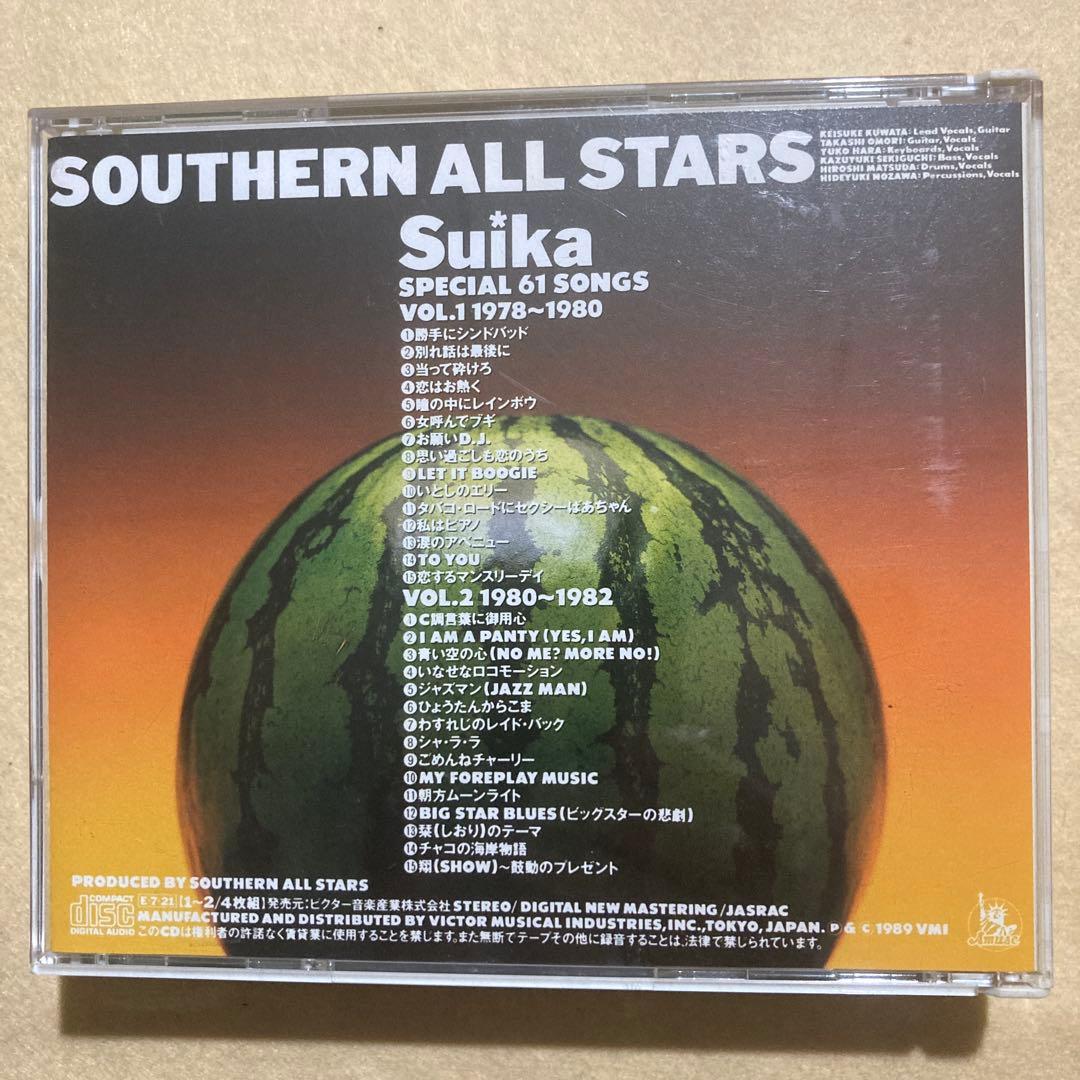 サザンオールスターズ すいか(4枚組CD) 缶付 (used CD)