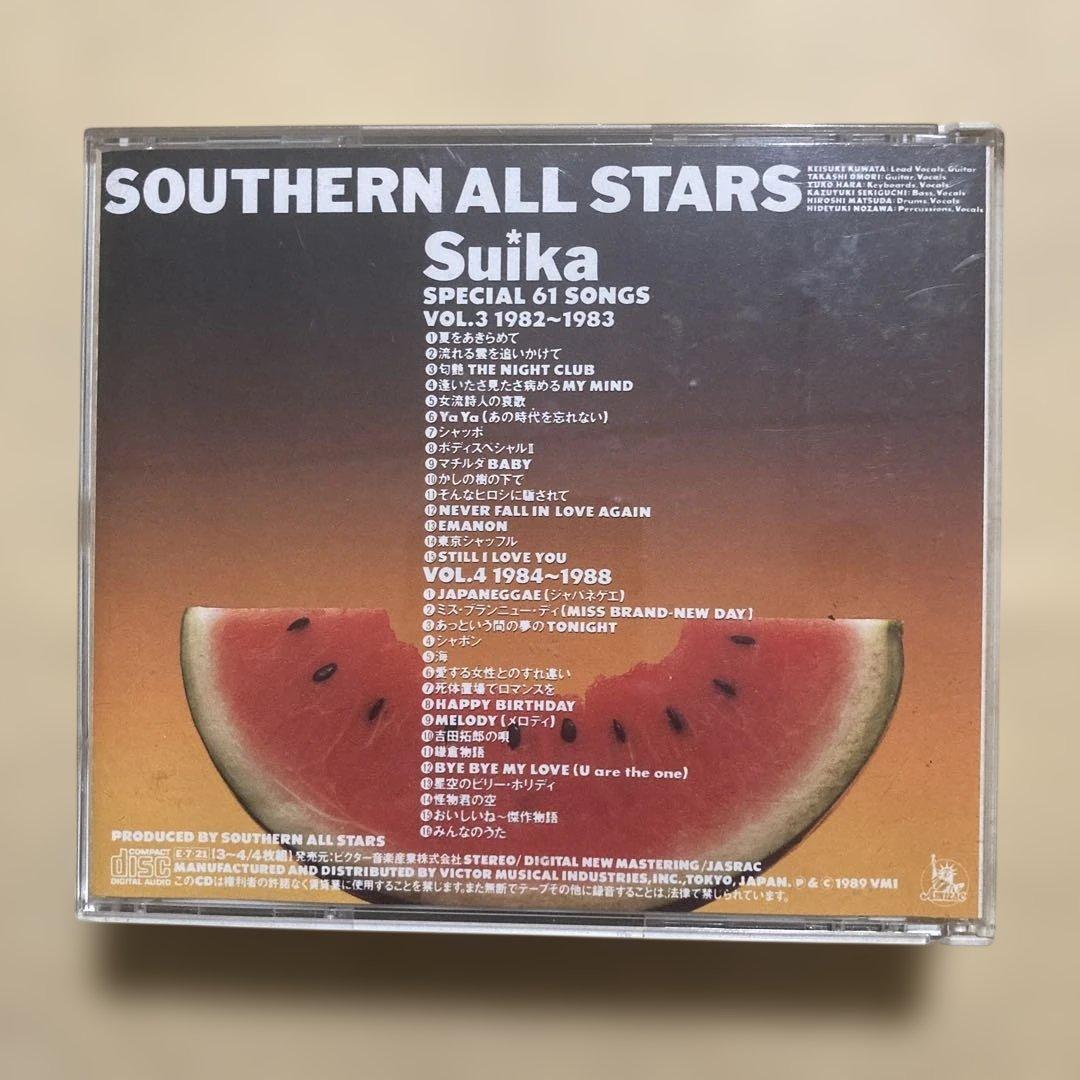 サザンオールスターズ すいか(4枚組CD) 缶付 (used CD)