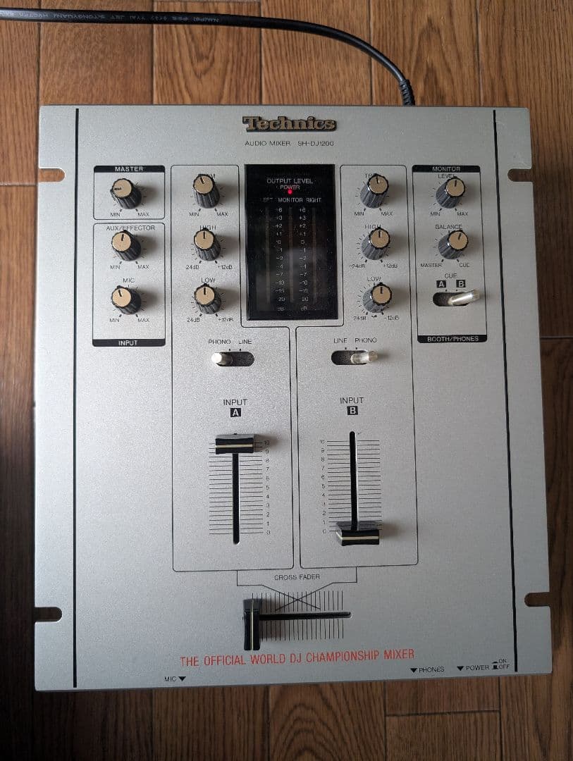 【動作確認済み】Technics AUDIO MIXER SH-DJ1200
