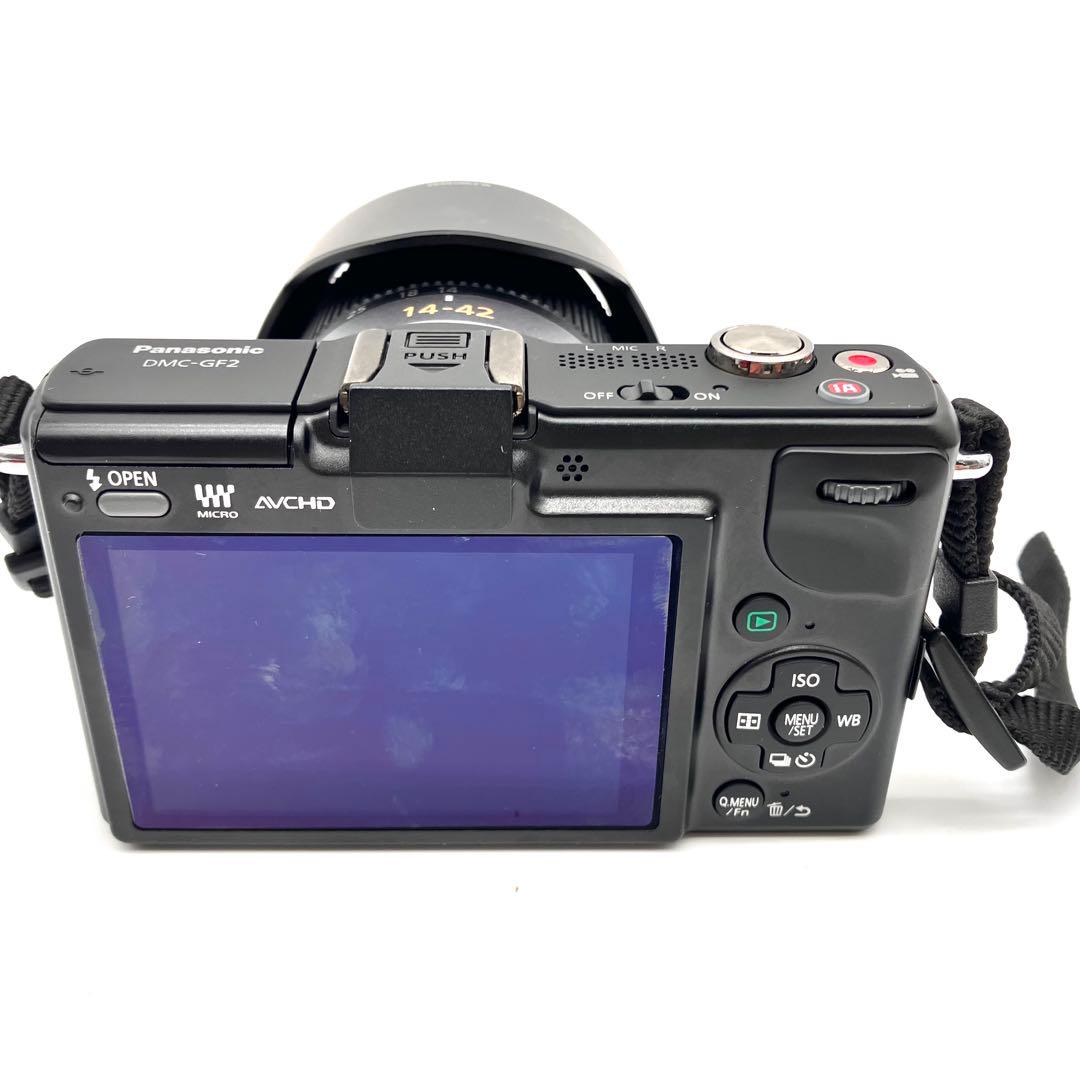 Panasonic DMC-GF2 ブラック 14-42mmレンズキット