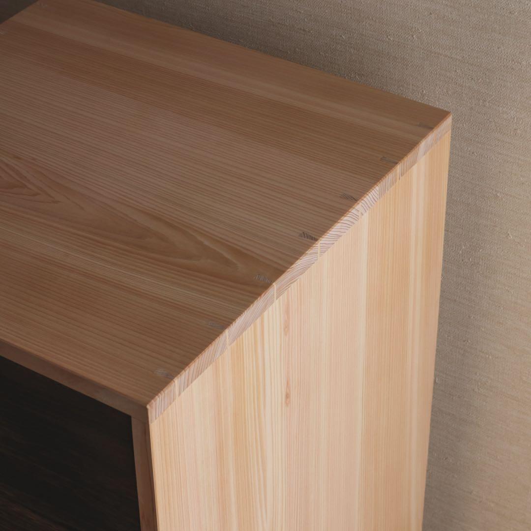 pey　桧の4段チェスト