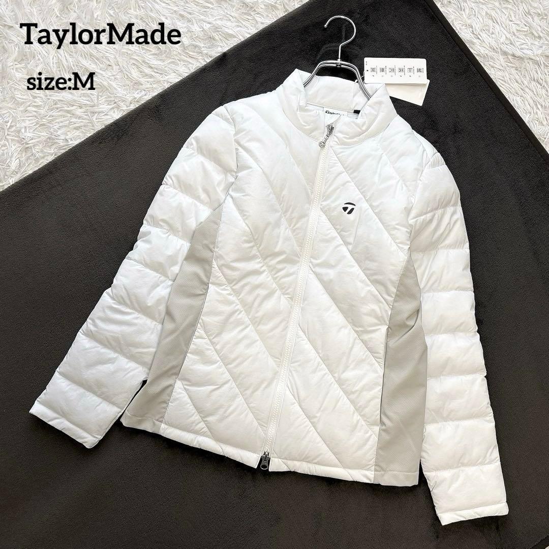 タグ付き未使用✨テーラーメイド キルティングジャケット レディースゴルフ 白 M
