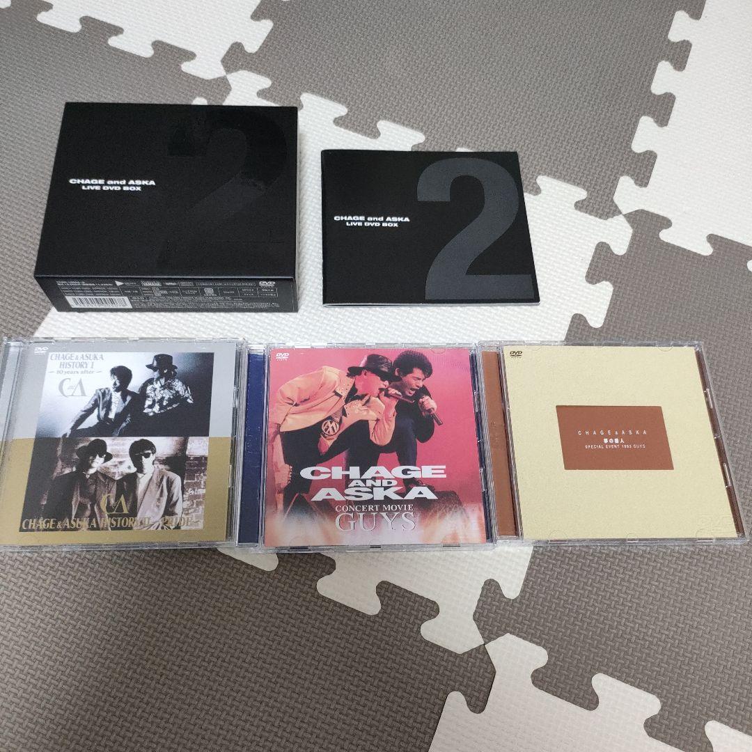 ミュージック CHAGE and ASKA LIVE DVD BOX 2