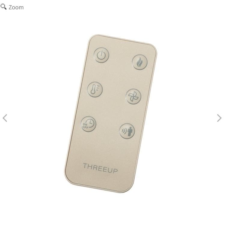 【新品未開封】 THREEUP セラミックファンヒーター SLIM その①