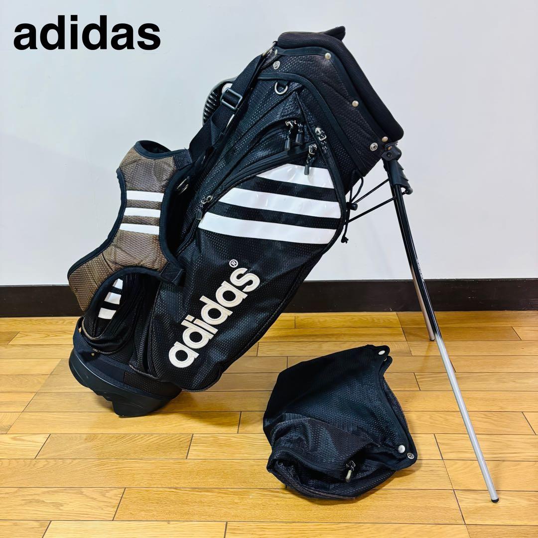 adidas アディダス　ゴルフ キャディバッグ スタンド 送料込み