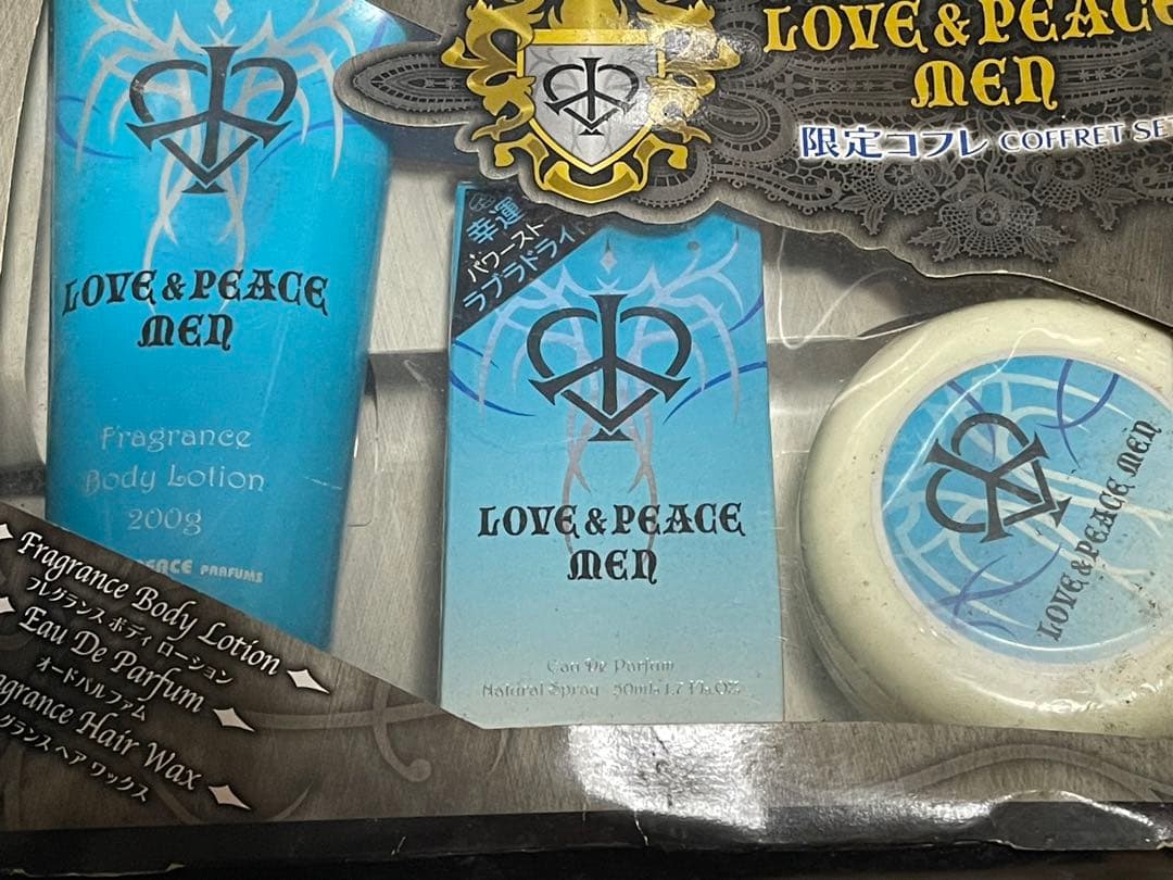 ラブアンドピース限定メンズコフレセット