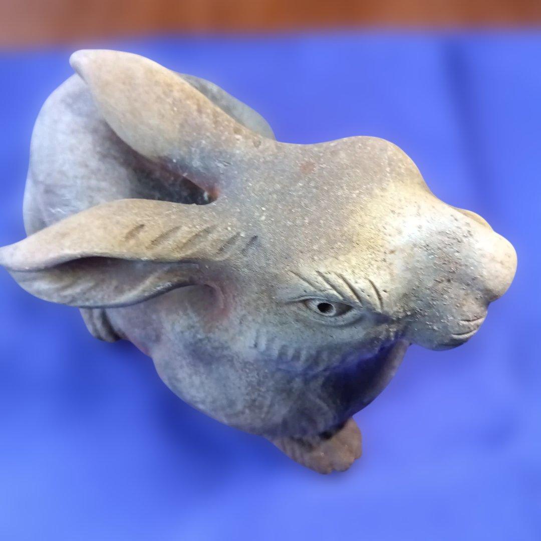 備前焼名工小西陶古作兎
