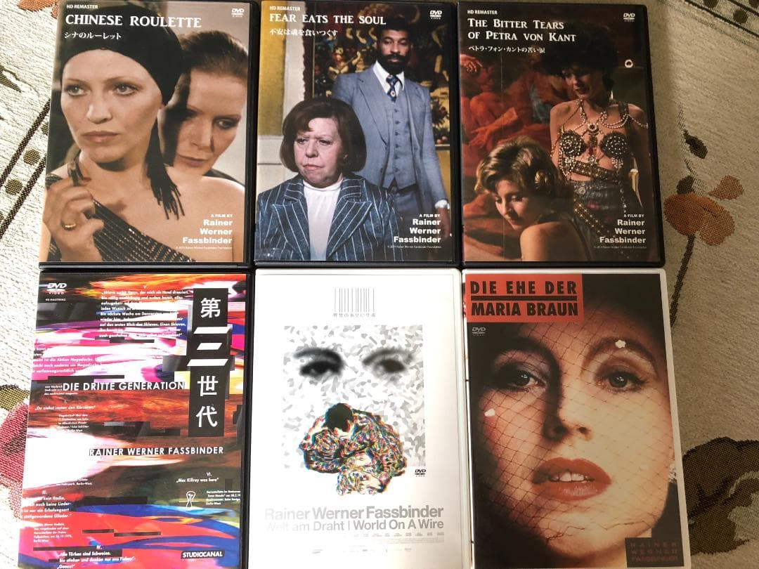 DVD ライナー・ヴェルナー・ファスビンダー監督作 6作品セット