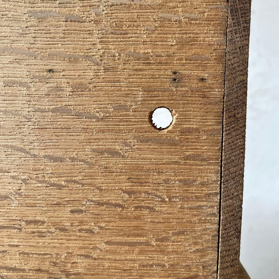 ビンテージ ドロワーサイドテーブル ドロワーベッドサイドテーブル　剥離