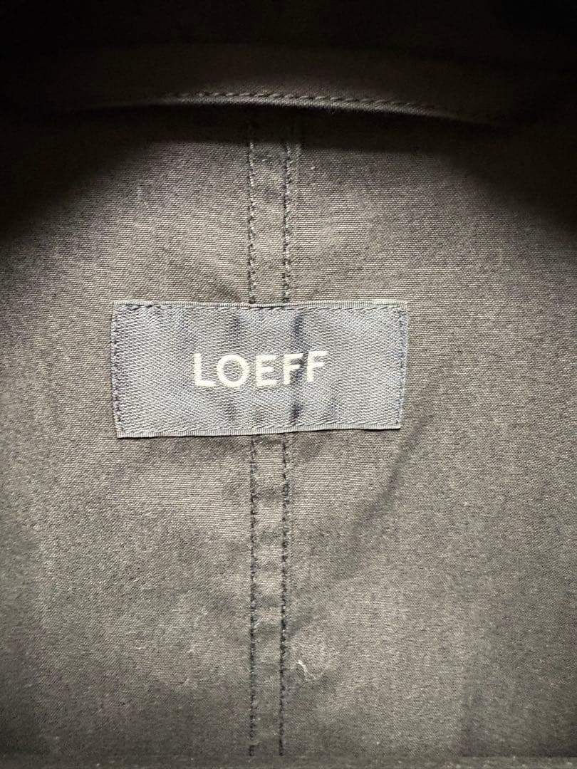 ＜LOEFF（ロエフ）＞OX スタンドカラー モッズコート
