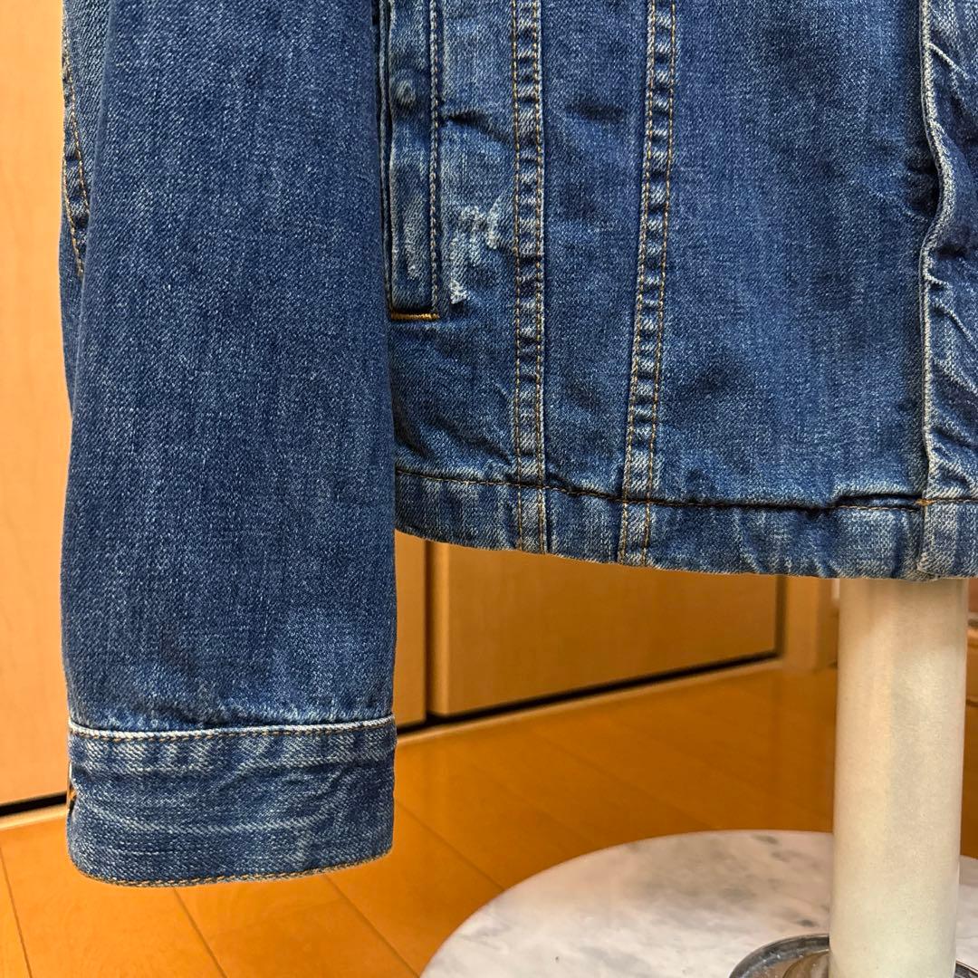 DOLCE&GABBANA デニムジャケット ジップアップ