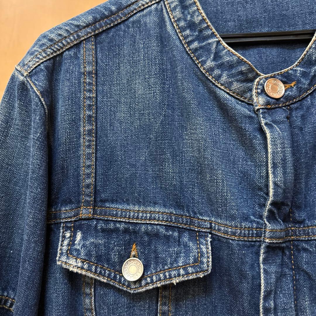 DOLCE&GABBANA デニムジャケット ジップアップ