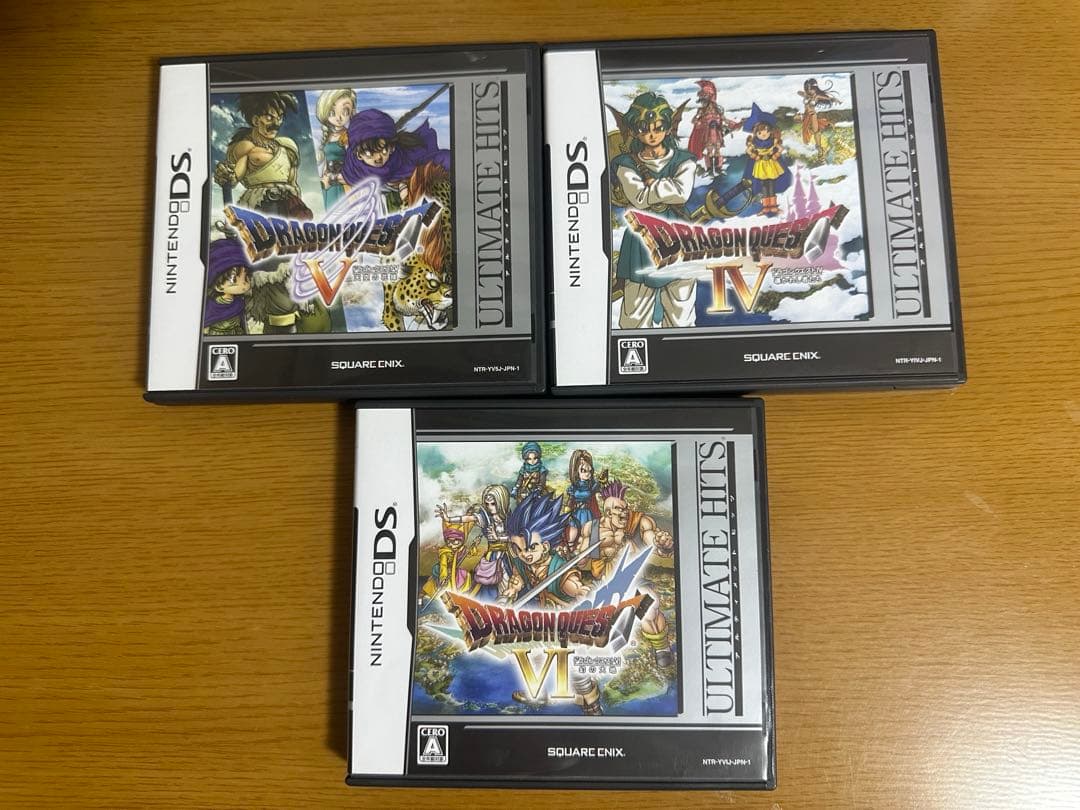 ドラゴンクエストIV V VI 3本セット